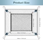 Elastic Cargo Net for SUV Trunk, 31.5"x23.6" to 70.8"x47.2", Gray - Image 3