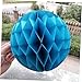 Homoyoyo 3pcs 8 Inch Honeycomb Paper Ball Decorative Wedding Party Lanterns for Room Decoration Easy Setup for Festivals