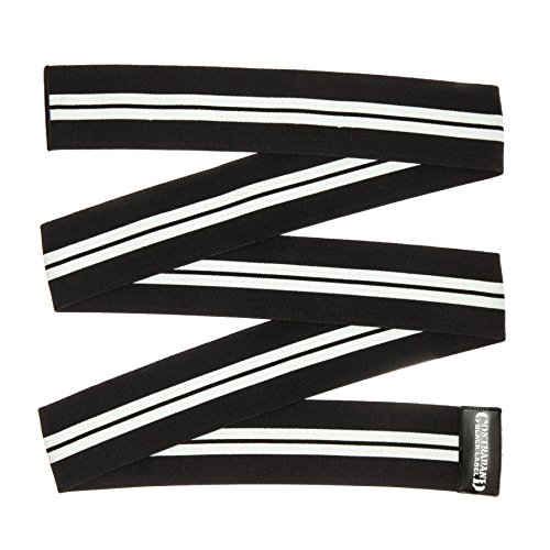 Contraband Black Label 1055 Classic Knee Wraps (Pair) for Bodybuilding, Powerlifting, and Strongman - Perfect for Squat - Leg Press - USPA Approved for Competition Use Contraband Black Label 1055 Classic Knee Wraps (Pair) for Bodybuilding, Powerlifting, and Strongman - Perfect for Squat - Leg Press - USPA Approved for Competition Use