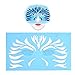 Face Paint Templates - 7 Pcs Paint Stencil - Body Painting Makeup - Halloween Makeup Design Tools - Face Paint - Face Paint Kit - Face Painting Supplies