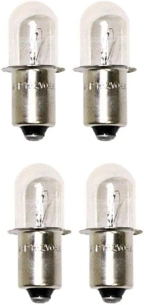 Replacement for (4) 19.2 Volt Flashlight/Worklight Replacement Xenon Bulbs 19v for Craftsman
