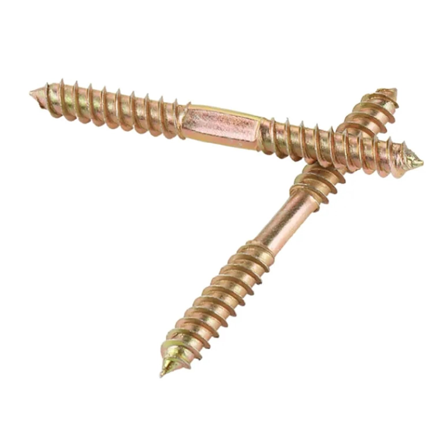 Carbon Steel Hanger Bolts Double Ended Screws Wood to Metal Dowels Furniture Fixing