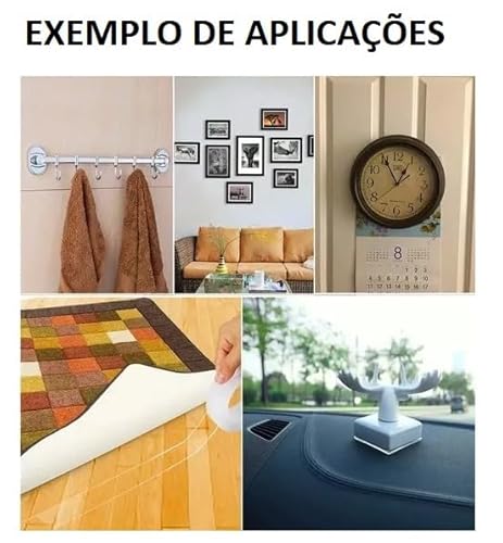 Fita Dupla Face Acrílica, 35MM x 5 M, Transparente, Magica Nano PU Gel Extra Forte Adesiva