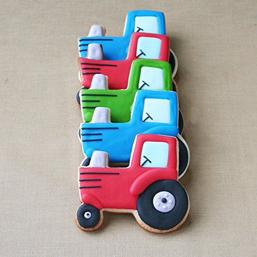 Sweet Elite Tools- Farm Stainless Steel Cookie Cutter Set: Pig, Tractor And Cow By Autumn Carpenter #TOP5