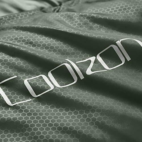 Miniatura 6 de Coolzon Saco De Dormir Adulto Para 3-4 Estaciones, Impermeable Ultraligero Saco De Dormir Niños Portátil Para Acampar Senderismo, Viaje Al Aire Libre, Verde