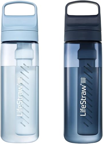 Miniatura 1 de LifeStraw Go Series  BPA-Free Water Filter Bottle for Travel and Everyday Use
