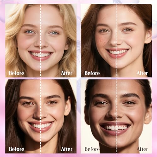 MIXAROLA Collagen Glow Up Mask 2.0, Bio Collagen Face Mask for Firming Skin, Deep Hydration, Wrinkle & Pore Reduction(4 Count (Pack of 1))
