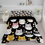 Taille Multi-Usage : Cette couette comprend 1 couette 240x220 cm et 2 taies d'oreiller assorties 65x65 cm. Notre couette imprimée 2 en 1 est légère et douce, pouvant être utilisée comme drap, matelas, couette, couvre-lit ou housse. Idéale pour les chambres, hôtels, appartements, mais aussi en voyage, en camping ou comme cadeau pour des occasions spéciales telles que mariages, anniversaires, fêtes, etc.