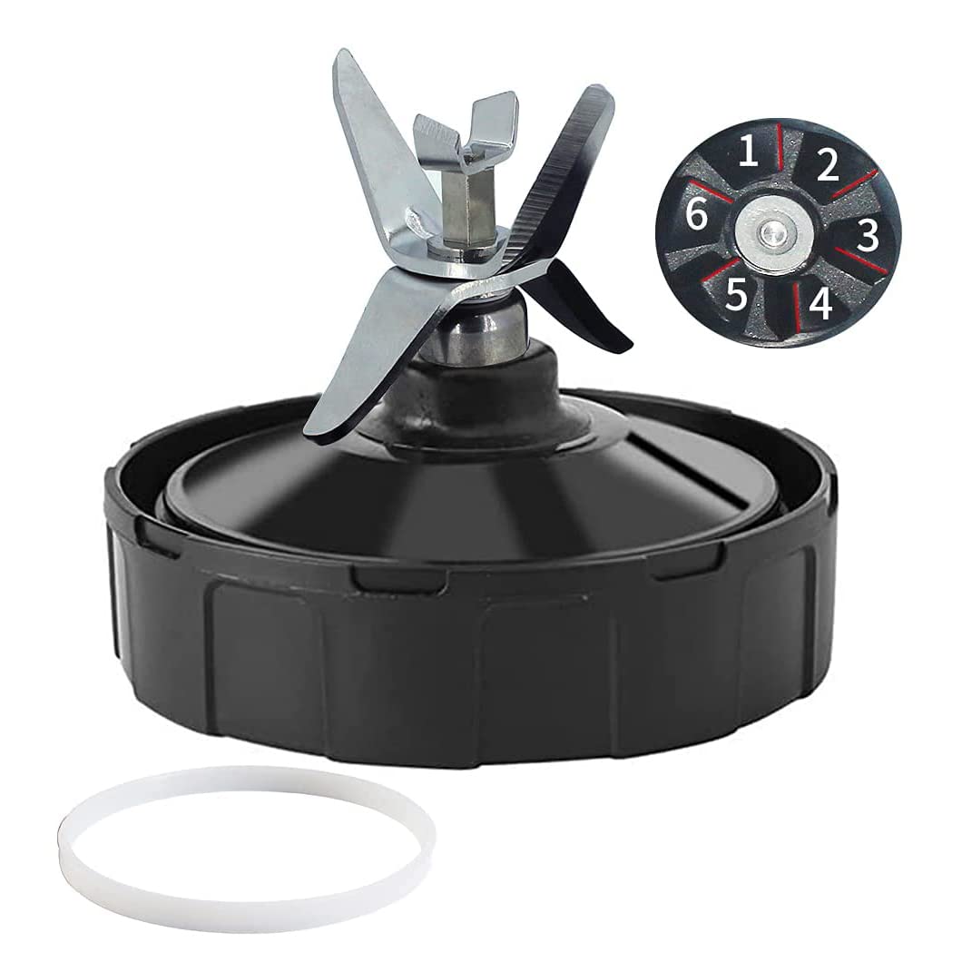 6 Fins Blender Replacement Parts for Ninja BL660 BL663 BL663CO BL740 BL770 BL770W BL771 BL773 BL773CO BL780 BL780-30 BL780CO and More