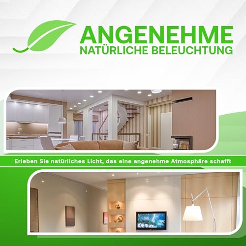GU10 LED Kaltweiß 10 Stück 6500K 2,5W 450lm Energieeffizienz A
