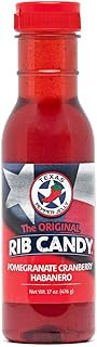 Rib Candy - Pomegranate Cranberry Habanero Net Wt. 17 oz (476 g) Bottle