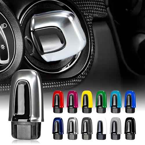 AeroBon Silver Painted Ignition Switch for Porsche 718 Cayman