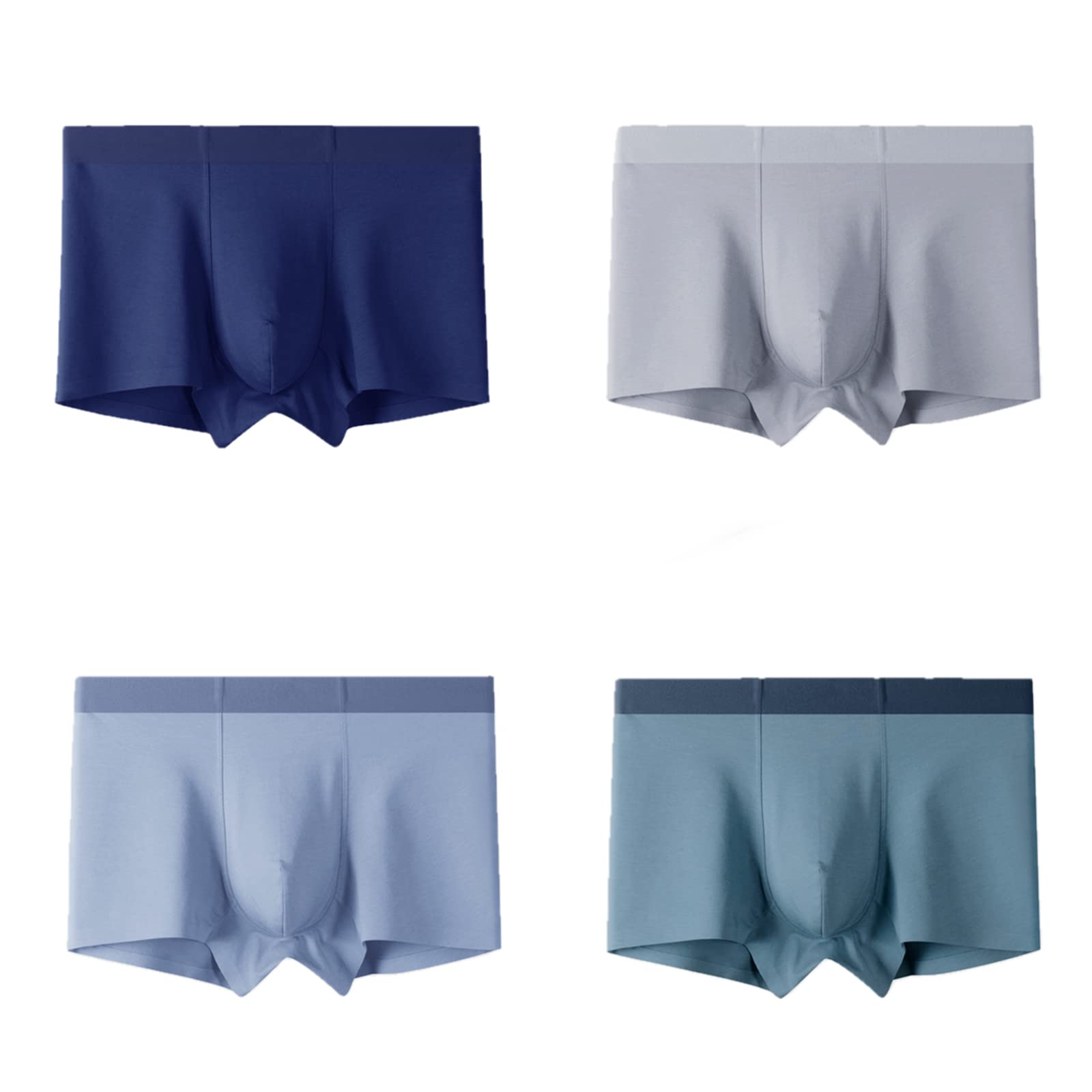 Mutande Uomo Uomo Boxer Modal Uomo Manoterapia Traspirante 4 Pezzi
