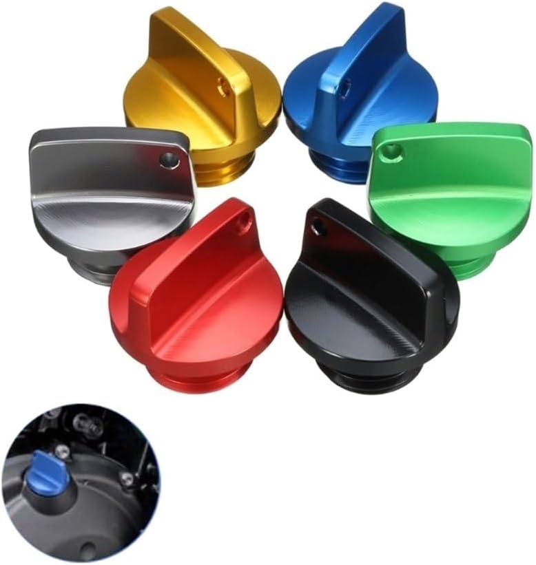 for CRF150R 2007-2019 CR125R Motorcycles Aluminum Alloy Engine Oil Filler Fill Cap Screw Colorful Cover Oil Filler Cup Cap