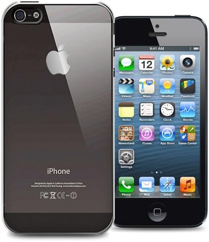 KAYSCASE Slim Hard Shell Cover Case for Apple new iPhone 5 / iPhone 5S, Retail Packaging with Screen Protector (Clear)