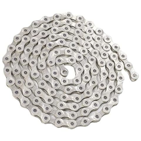 QIRUIRED 1/8" Single Speed Bicycle Chain 20" 86 Links - Heavy Duty Rustproof Replacement for Hybrid, City Bike, Folding Bike Cover