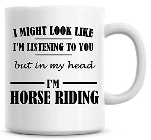 Tazza da tè con scritta inglese “I Might Look Like...