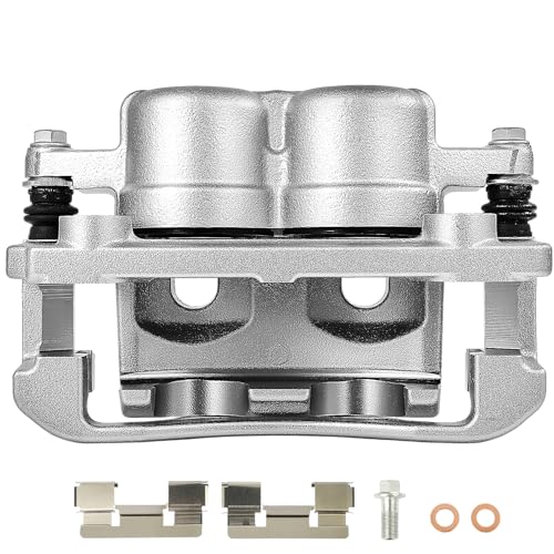 Image of SCITOO 19B2982 Front Right Driver Side Brake Caliper Fits For Infiniti For QX56 2004-2006,For Nissan For Armada 2005-2006,For Pathfinder For Armada 2004,For TITAN 2004-2007, With Bracket,1PC