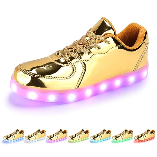 Image of Light Up Shoes Men Women LED Shoes USB Charging Adult High Top LED Sneakers Glow in The Dark Footwear for Dancing Party Festivals Festivals