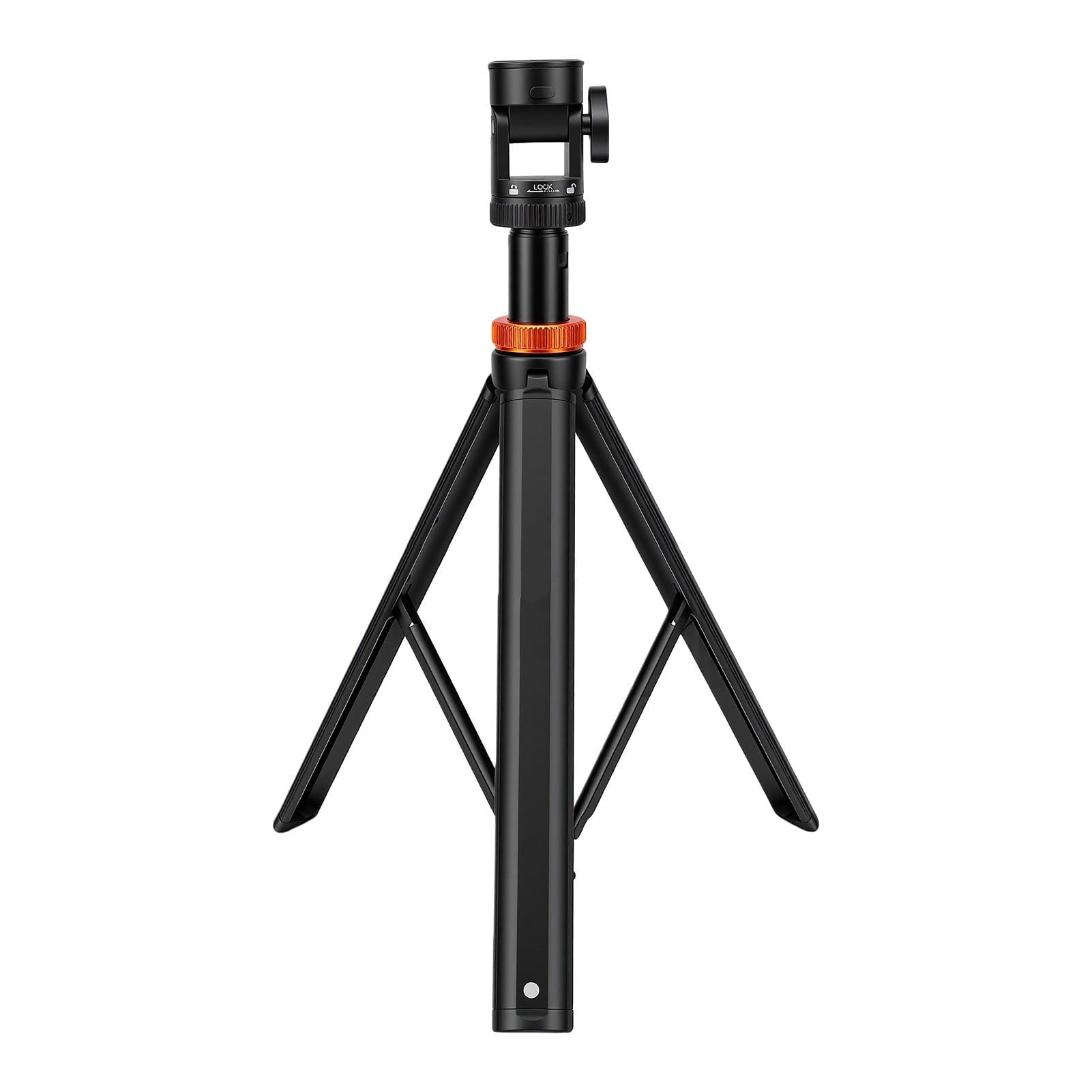 Trépied de Caméra 6,99 Pieds Extensible, Filetage 1/4 en Aluminium
