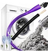 2026 Upgraded Dryer Vacuum Hose Attachment, Universal Dryer Lint Vacuum Attachment with Long Flex...