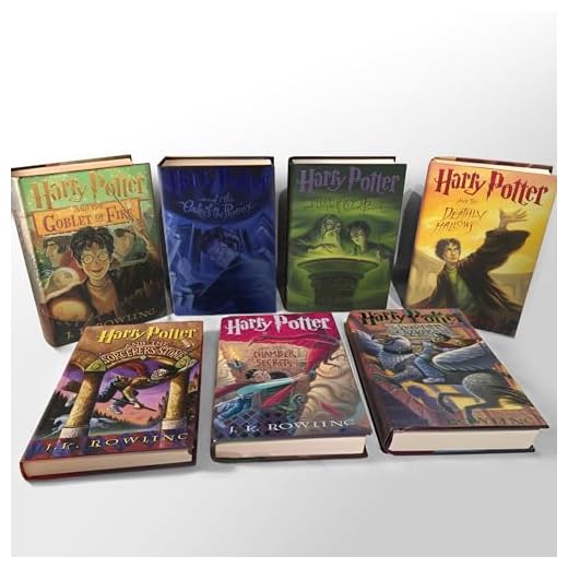 1-st Edition Harry Potter Full Book Set Volumes 1-7 Hardcover