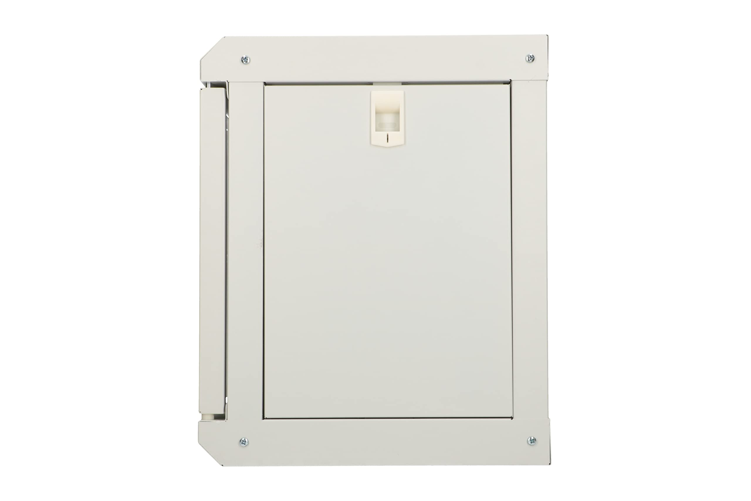 Extralink 6U 10", Gris Armoire Rack, Mur ou Debout, Montage 19', Cadre Auto-assemblée, Panneau latéral Amovible