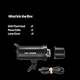 Godox SK400II-V 400Ws Photo Studio Strobe Light 5600±200K Studio Flash Built-in 2.4G Wireless X System with LED Modeling Lamp Bowens Mount Photography Flashes - 6