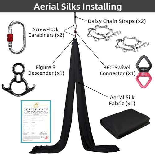 PRIOR FITNESS Aerial Silks Kit Review