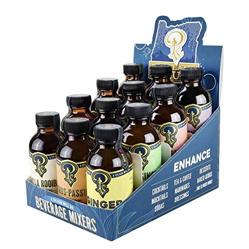 Portland Syrups Sampler 12-Pack (3.4Oz Bottles) #TOP30