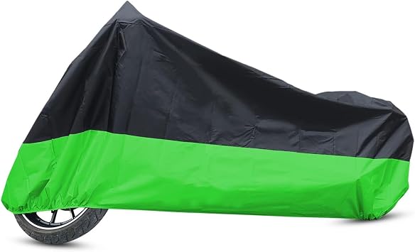 Motorcycle Cover Motorcycle Tarp Bike Cover All Season Waterproof Dustproof All-Round Protection Outdoor Motorbike Rain Cover 190T Rain Dust Motorcycle Cover Outdoor 104 for Harley Davidson