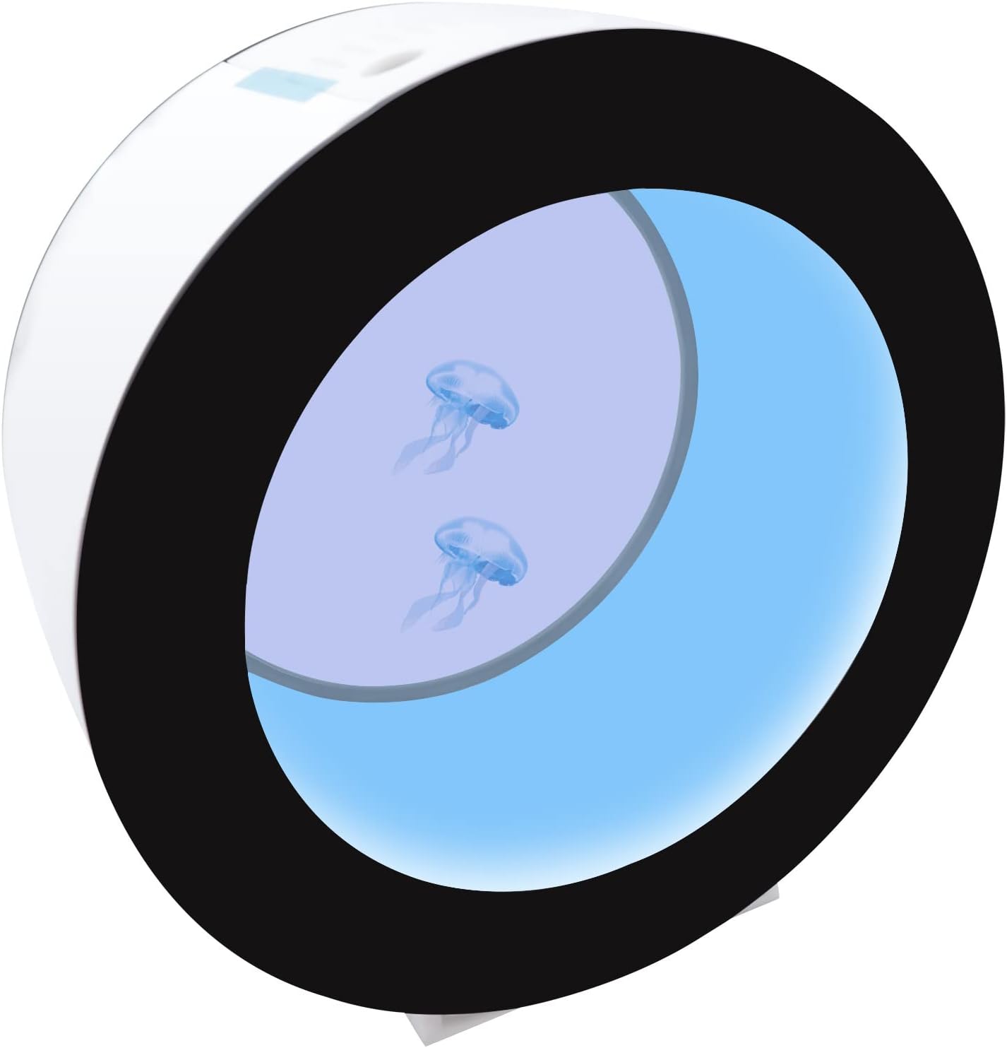 Bepritm Jellyfish Aquarium, 18L/4.8Gal Round Jellyfish Tank with Remote Control & 16 Colors LED Light, Acrylic Fish Tank Aquarium for Keeping Jellyfishs and Various Kinds of Fish