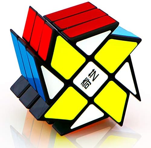 TOYESS Fenghuolun Speed Cube 3x3, Smooth Magic Cube 3D Puzzle, Twist Brain Teasers Toy, Stocking Filler or Kids & Adults