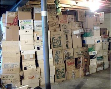 BASEBALL CARD STORAGE UNIT AUCTION FIND  INVESTMENT LOT OF 100 CARDS LOADED WITH STARS & ROOKIES!!
