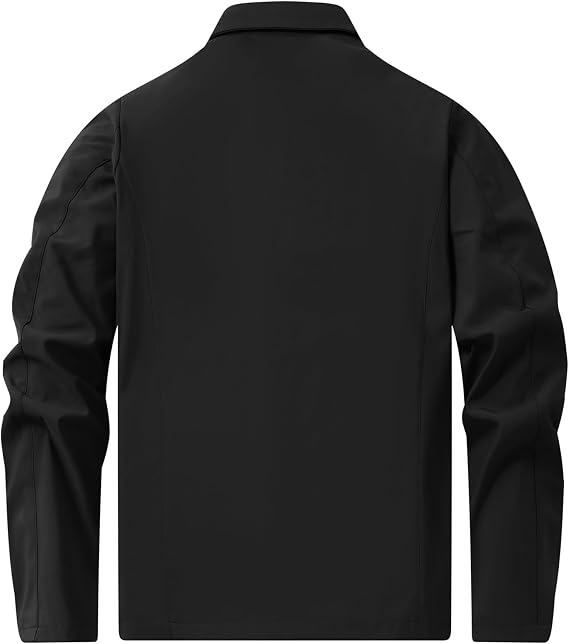 Allthemen Mens Casual Winter Warm Jacket Lapel Zipper Thick Coat