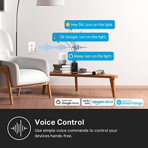 Kasa Smart Plug, Matter Compatible, Energy Monitoring, Compact Design, 15A/1800W Max, Super Easy Setup, Works with Apple Home, Alexa & Google Home, UL Certified, 2.4G Wi-Fi Only, White, KP125M(2-Pack) by Kasa Smart - Image 5