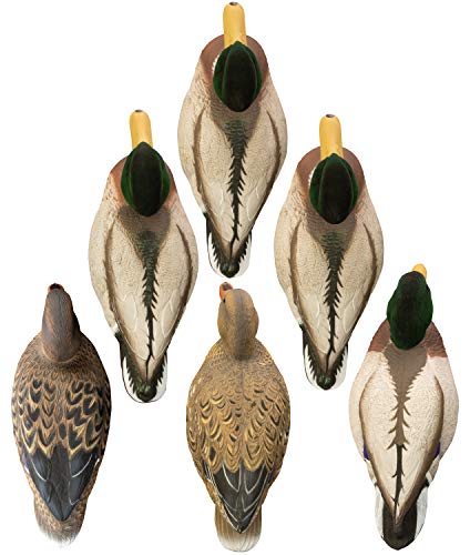 Higdon Outdoors Magnum Mallard, Flocked Heads, Foam-Filled #TOP7