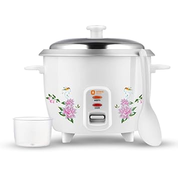 Orient Electric Easycook 1.8 Liter Automatic Rice Cooker (White, 700W)