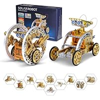 OMWay Robot Solar, Regalos para Niño 7 8 9 10 11 12 Años,
