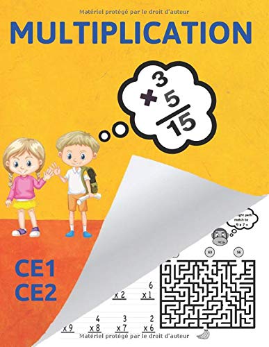 Télécharger Multiplication Ce1: Multiplication Ce2, Table de Multiplication, Apprendre la Multiplication, Multip Francais PDF