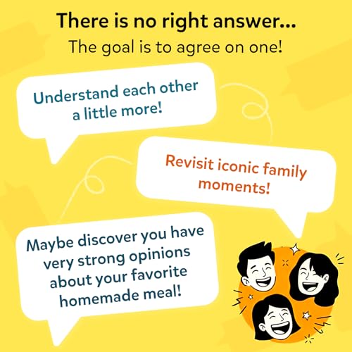 Image of Gouda Games Family Banter Card Game, Fun and Hilarious for Family Game Night, Interactive Conversation with 148 Question Cards, Travel Game for Kids Teens and Adults, Gift Ages 8, 9, 10 and Up