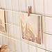 Moonse Photo Display for Grid Wall,Photo Collage Wall Frame,Inspirational Quotes,Home Decoration, Hanging Picture Wall,Wall Photo Artwork Display for College Dorm Room,17.7 x 37.4,Gold