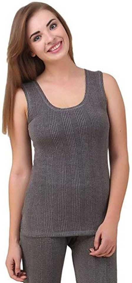 onehalf Women & Girls Cotton Blend Sleeveless Thermal Top(Pack of 1)-picture-44