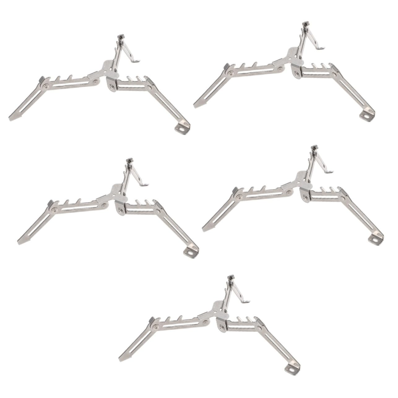 BESPORTBLE Gastank Halterung Bausatz Stativ Benzinkanister Gaskanister Adapter Schlauch Tandoor Propanbrenner Tragbar Wiederaufladbar Regler Campinggas Jet Aluminiumlegierung Silver