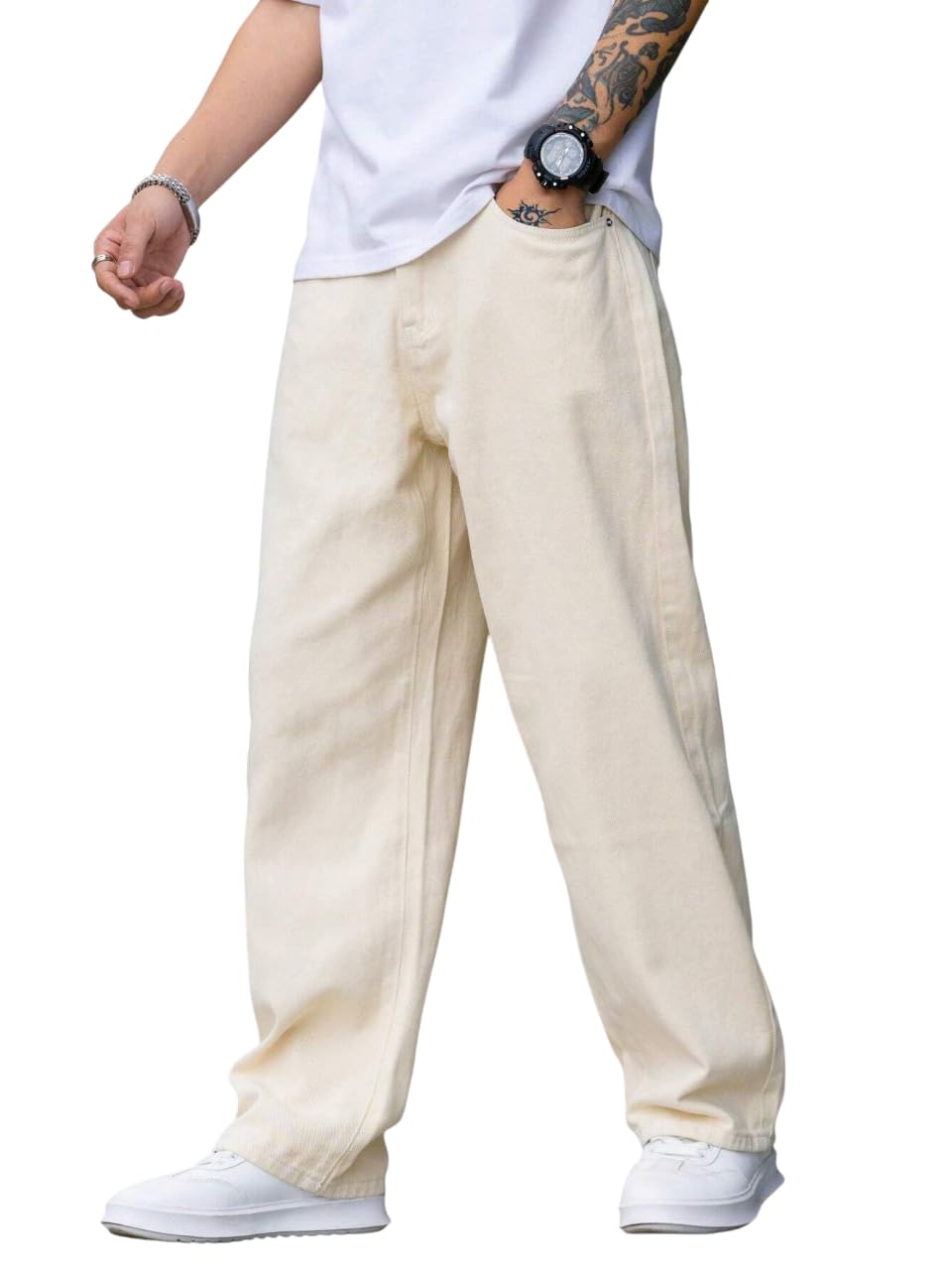 Jeans for Men || Men Jeans || Looses Fit DenimJeans || BaggyJeans (NJJ-04)