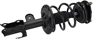 EIOFEVY Shocks Struts Absorber Gas Lift Struts Amortiguador Suspension Complete Shock Absorber Strut and Spring Assembly Front Left Driver Upper Lower Side Cast Metal Quick Loaded SCA57756