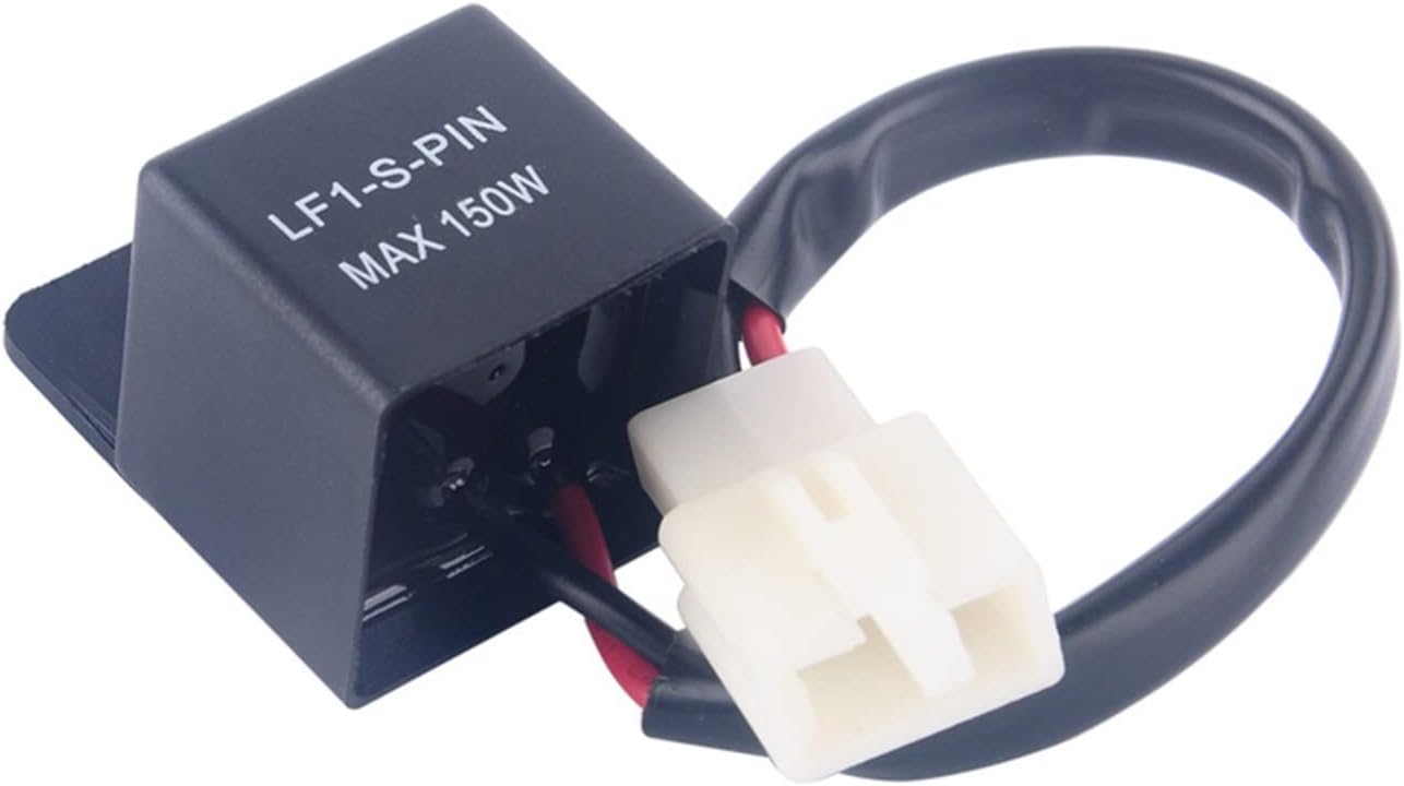 Relay A24 12V Electronic LED Flasher Relay for Motorcycle Motorbike LED Turn Light Flasher Relay Bulb Hyper Flash