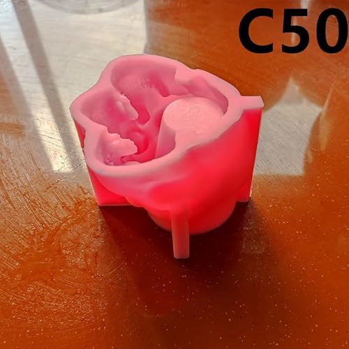 Candle Moulds for Candle Making, Sturdy Heavy Duty Plaster Resin Crafts Making Tool for Holiday Gift