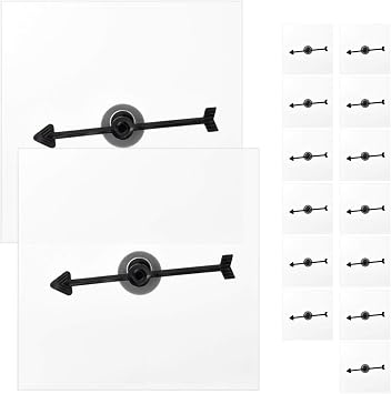 Game Spinner Transparent Spinners Dry Erase Math Game Spinner with Rotating Arrow for Party Games and Teaching 15Pack
