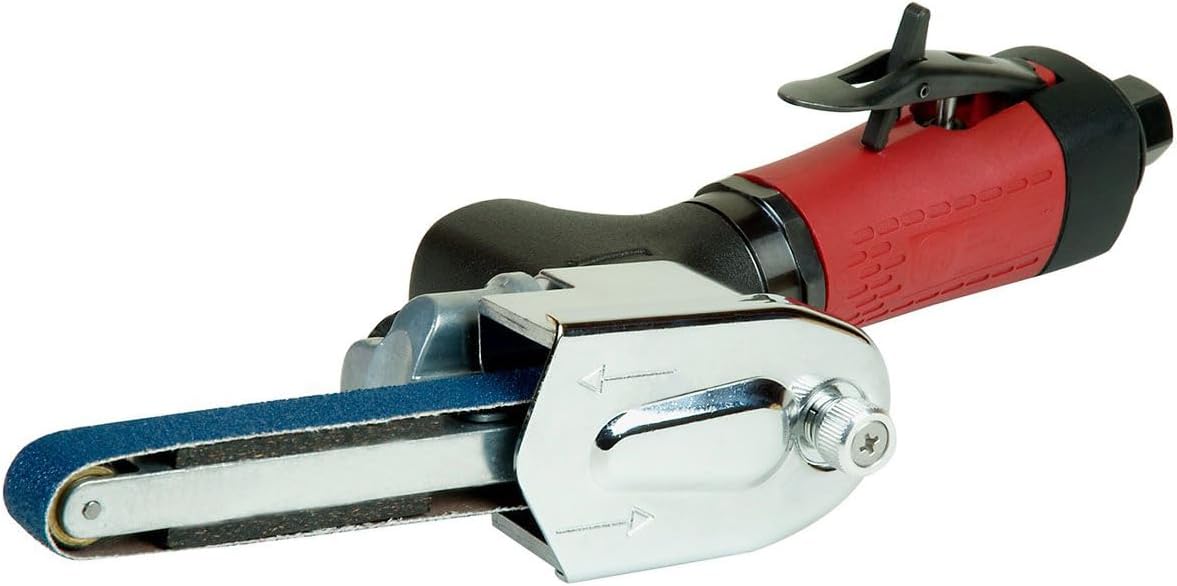 Chicago Pneumatic CP5080-3260D12K Kit - Air Belt Sander Tool, Home Improvement, Woodworking Tools, Outdoor Deck & Patio Construction, 12 x 1/8-1/2 Inch (305 x 3-13 mm), 0.4 HP / 300 W - 26000 RPM